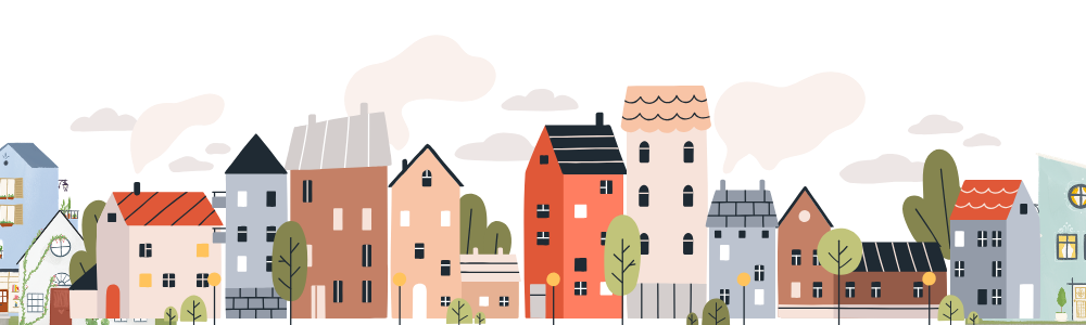 a row of houses