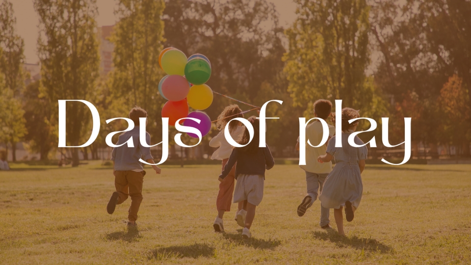 An ode to old friends - children playing in the park