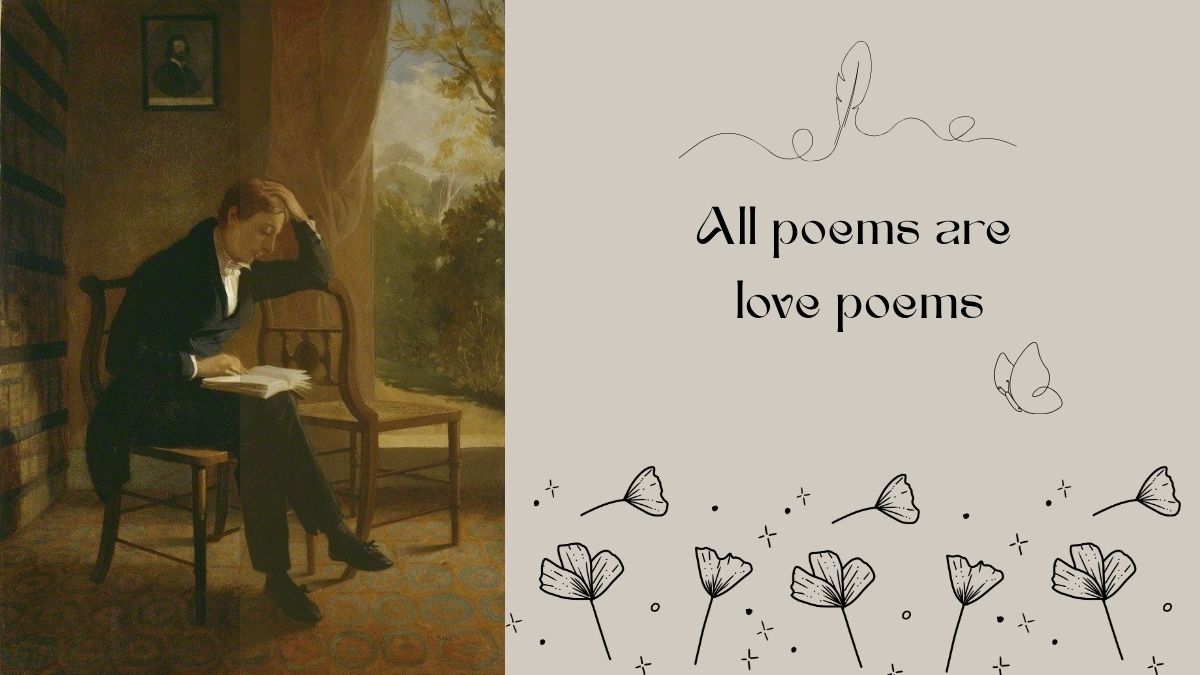 All poems are love poems